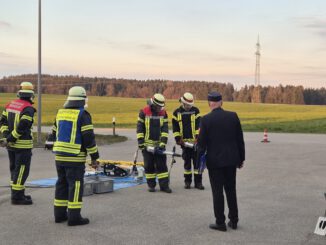 Leistungsabzeichen THL April 2025 Aufbau